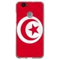 TPU1NOVADRAPTUNISIE - Coque souple pour Huawei Nova avec impression Motifs drapeau de la Tunisie