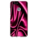 TPU1NOVASOIEROSE - Coque souple pour Huawei Nova avec impression Motifs soie drapée rose
