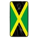 TPU1ROBBYDRAPJAMAIQUE - Coque souple pour Wiko Robby avec impression Motifs drapeau de la Jamaïque