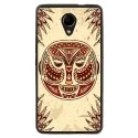 TPU1ROBBYMASQUEAFRICAIN - Coque souple pour Wiko Robby avec impression Motifs masque africain