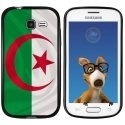 TPU1S7390DRAPALGERIE - Coque Souple en gel noir pour Galaxy Trend Lite avec impression Motifs drapeau de l'Algérie
