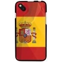 TPU1SUNSET2DRAPESPAGNE - Coque Souple en gel pour Wiko Sunset 2 avec impression Motifs drapeau de l'Espagne
