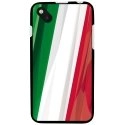 TPU1SUNSET2DRAPITALIE - Coque Souple en gel pour Wiko Sunset 2 avec impression Motifs drapeau de l'Italie