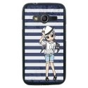 TPU1TREN2LITEMANGAMARINE - Coque souple pour Samsung Galaxy Trend 2 Lite G318h avec impression Motifs manga fille marin