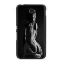 TPU1XPE4FEMMENUE - Coque souple pour Sony Xperia E4 avec impression Motifs femme dénudée