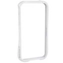 BUMPTURTLEIP4-BLA - Protection Bumper Aluminium blanc iPhone 4 et 4S