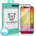 VITHERUM-TURQIPXS - Protection écran Vitherum 3D Full-Glue iPhone XS contour noir