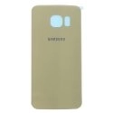 VITREARS6GOLD - Face arrière vitre du dos gold Samsung Galaxy S6 SM-G920 