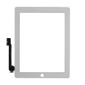 VITREIPAD4BLANC - Vitre tactile réparation écran iPad 4 coloris blanc