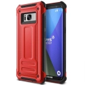 VRS-TERRAS8ROUGE-S8 - Coque Galaxy-S8 VRS-Design série Terra Guard coloris rouge Crimson