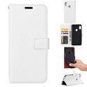 WALLET-MI8BLANC - Etui Xiaomi Mi-8 blanc avec rabat latéral et logements cartes