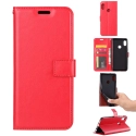 WALLET-MI8ROUGE - Etui Xiaomi Mi-8 rouge avec rabat latéral et logements cartes