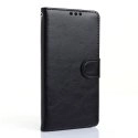 WALLETLGG5NOIR - Etui type portefeuille noir pour LG G5 rabat latéral articulé fonction stand
