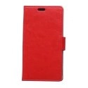 WALLETMAGNAROUGE - Etui portefeuille rouge pour LG Magna avec rabat latéral articulé stand