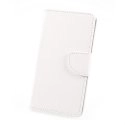 WALLETP10LITEBLANC - Etui type portefeuille blanc pour Huawei P10-Lite avec rabat latéral fonction stand