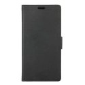 WALLETXPEXZNOIR - Etui type portefeuille noir pour Sony Xperia XZ avec rabat latéral fonction stand