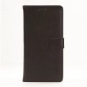 WALLUXXPERIAXNOIR - Etui de type portefeuille en cuir pour Sony Xperia-X coloris noir