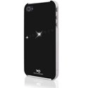 WD1110SAS6 - Coque White Diamonds avec des cristaux Swarovski Sash pour iPhone 4 et 4S