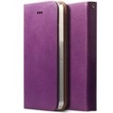 ZENUSSIGNIP5VIOLET - Etui Zenus Signature Diary violet pour iPhone 5 5s ZC25SSIPP