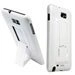 89649-NOTE - Coque rigide ActionCover Blanche pour Samsung Galaxy Note avec bequille amovible