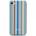 BEEZ-ALLUREIP5ESTIVAL - BE-EZ Coque LA Cover Allure Estival rayures colorés pour iPhone 5s