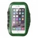 BRASSIP6VERT - Housse sportive type brassard de jogging pour iPhone 6 coloris noir et vert