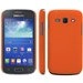 CASYACE3ORANGE - Coque rigide Orange pour Galaxy Ace 3 aspect mat toucher rubber gomme