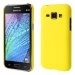 CASYJ1JAUNE - Coque fine et rigide jaune pour Samsung Galaxy-J1