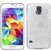 CASYMETALS5BLANC - Coque ultra fine effet métallisé pour Samsung Galaxy S5 coloris blanc
