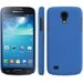 CASYS4MINIBLEU - Coque rigide bleue pour Samsung Galaxy S4 Mini i9190 aspect mat toucher rubber gomme