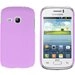 CASYYOUNGVIO - Coque rigide violette pour Samsung Galaxy Young S6310 aspect mat toucher rubber gomme