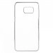 COVCRYSTALS6EDGEPLUSARG - Coque transparente avec contour argent pour Samsung Galaxy S6 Edge Plus