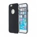 COVFRAMEIP6NOIR - Coque souple en gel type bumper blanc avec dos noir pour iPhone 6 4,7 pouces