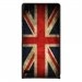 CPRN1ASCENDP6DRAPUKVINTAGE - Coque rigide pour Huawei Ascend P6 avec impression Motifs drapeau UK vintage