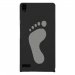 CPRN1ASCENDP6PIED - Coque rigide pour Huawei Ascend P6 avec impression Motifs empreinte de pied