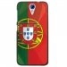 CPRN1DES620DRAPPORTUGAL - Coque rigide noire pour HTC Desire 620 avec impression Motif drapeau du Portugal
