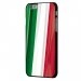 CPRN1IP6PLUSDRAPITALIE - Coque noire iPhone 6 Plus impression drapeau Italie