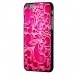 CPRN1IPHONE6ARABESQFUSH - Coque noire iPhone 6 impression Motifs Arabesque fushia