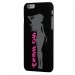 CPRN1IPHONE6SOSEXY - Coque noire iPhone 6 impression Femme debout So Sexy