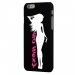 CPRN1IPHONE6SOSEXYBLANCHE - Coque noire iPhone 6 impression Femme debout So Sexy Blanche