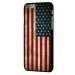CPRN1IPHONE6USAVINTAGE - Coque noire drapeau USA vintage iPhone 6