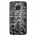 CPRN1MOTOG5ARABESQUENOIR - Coque rigide pour Motorola Moto G5 avec impression Motifs arabesque noir