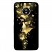 CPRN1MOTOG5PAPILLONSDORES - Coque rigide pour Motorola Moto G5 avec impression Motifs papillons dorés