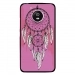 CPRN1MOTOG5REVEROSE - Coque rigide pour Motorola Moto G5 avec impression Motifs attrape rêve sur fond rose