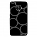 CPRN1MOTOG5RONDSGRIS - Coque rigide pour Motorola Moto G5 avec impression Motifs ronds gris