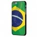 CPRN1IPHONE6DRAPBRESIL - Coque noire iPhone 6 impression drapeau Bresil