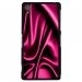 CPRN1Z3PLUSSOIEROSE - Coque rigide noire pour Sony Xperia Z3-Plus avec impression Motif soie drapée rose