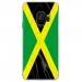 CRYSGALAXYS9DRAPJAMAIQUE - Coque rigide transparente pour Samsung Galaxy S9 avec impression Motifs drapeau de la Jamaïque