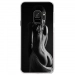 CRYSGALAXYS9FEMMENUE - Coque rigide transparente pour Samsung Galaxy S9 avec impression Motifs femme dénudée