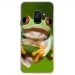 CRYSGALAXYS9GRENOUILLE - Coque rigide transparente pour Samsung Galaxy S9 avec impression Motifs grenouille